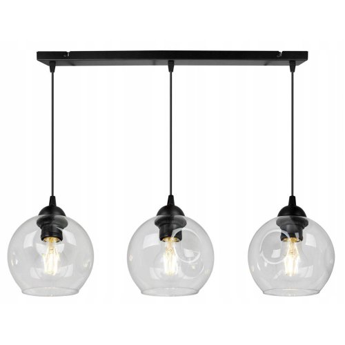Lampa Wisząca z Awangardowymi Kloszami ze Szkła