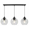Skromna Lampa Wisząca Szklany Klosz Skromna Lampa Wisząca Szklany Klosz
