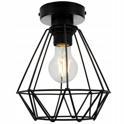 Modernistyczna Lampa Loftowa Metalowy Klosz