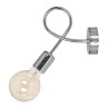 Lampa Kinkiet Chrom Edison Loft Lampa Kinkiet Chrom Edison Loft