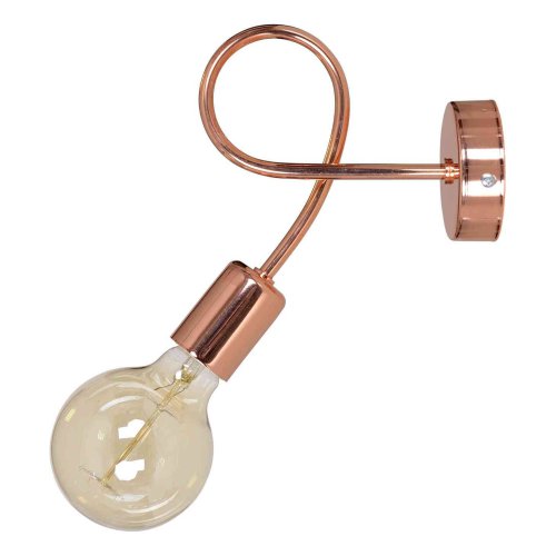 Lampa Kinkiet Miedź Edison Loft