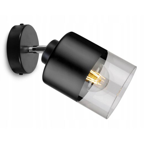 Modernistyczny Reflektor z Chromowanym Detalem Efektowny Klosz