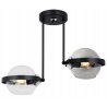 Designerska Lampa ze Szklanymi Kloszami Designerska Lampa ze Szklanymi Kloszami
