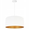 Elegancka Biała Lampa o Złotym Środku Elegancka Biała Lampa o Złotym Środku