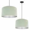 Lampa z Pastelowym Abażurem i Środkiem Chrom Lampa z Pastelowym Abażurem i Środkiem Chrom
