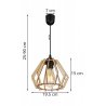 Wymiary Lampy Wiszącej Timber