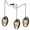 Lampa wisząca szklana pierścień pająk Lampa wisząca szklana pierścień pająk