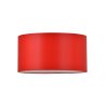 Stylowy czerwony abażur