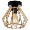 Nowoczesna Lampa Sufitowa z Drewna Nowoczesna Lampa Sufitowa z Drewna
