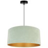 Nowoczesna Lampa Wisząca z Dużym Abażurem z Materiału Nowoczesna Lampa Wisząca z Dużym Abażurem z Materiału