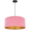 Lampa Wisząca z Różowo Złotym Abażurem Lampa Wisząca z Różowo Złotym Abażurem