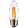 Żarówka LED E27 Ciepła 4W 35W C37 Świeczka Żarówka LED E27 Ciepła 4W 35W C37 Świeczka