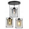 Efektowna Lamp z Różnokolorowymi Kloszami ze Szkła Efektowna Lamp z Różnokolorowymi Kloszami ze Szkła
