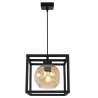 Nowoczesna Lampa Wisząca z Metalu i Szkła Nowoczesna Lampa Wisząca z Metalu i Szkła