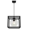 Lampa Wisząca Klatka Elegancka Szklana Kula Lampa Wisząca Klatka Elegancka Szklana Kula