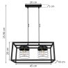 Regulowana Lampa Wisząca Polskiej Produkcji Wymiary Regulowana Lampa Wisząca Polskiej Produkcji Wymiary
