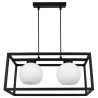 Nowoczesna Czarno Biała Lampa Wisząca do Salonu Nowoczesna Czarno Biała Lampa Wisząca do Salonu