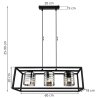 Regulowana Lampa w Stylu Art Deco Regulowana Lampa w Stylu Art Deco