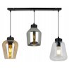 Lampa Wisząca RIJEKA Na Listwie Szklane Klosze Mix Lampa Wisząca RIJEKA Na Listwie Szklane Klosze Mix