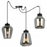 Lampa Wisząca Pająk Nowoczesna RIJEKA ze Szklanymi Kloszami Lampa Wisząca Pająk Nowoczesna RIJEKA ze Szklanymi Kloszami