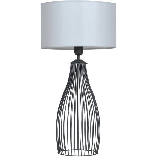 Nowoczesna Lampa Nocna z Abażurem Stojąca