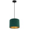 Lampa Wisząca Nowoczesna z Welurowym Abażurem Premium Mediolan Lampa Wisząca Nowoczesna z Welurowym Abażurem Premium Mediolan