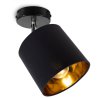 Lampa GAMA Sufitowo Ścienna Kinkiet Spot Złoty Środek Lampa GAMA Sufitowo Ścienna Kinkiet Spot Złoty Środek