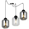 Funkcjonalna Lampa Pająk z Kloszami ze Szkła Funkcjonalna Lampa Pająk z Kloszami ze Szkła