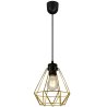 Regulowana Lampa Wisząca z Drucianym Kloszem Regulowana Lampa Wisząca z Drucianym Kloszem