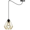 Designerska Lampa SPIDER NUVOLA GOLD Złoty Klosz Druciany Designerska Lampa SPIDER NUVOLA GOLD Złoty Klosz Druciany