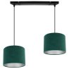Nowoczesna Lampa Na Listwie Mediolan Welurowe Abażury LOFT Nowoczesna Lampa Na Listwie Mediolan Welurowe Abażury LOFT