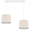 Designerska Lampa Na Listwie Mediolan Aksamitny Abażur Designerska Lampa Na Listwie Mediolan Aksamitny Abażur