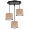 Lampa Wisząca z Abażurami MEDIOLAN z Regulacją Wysokości