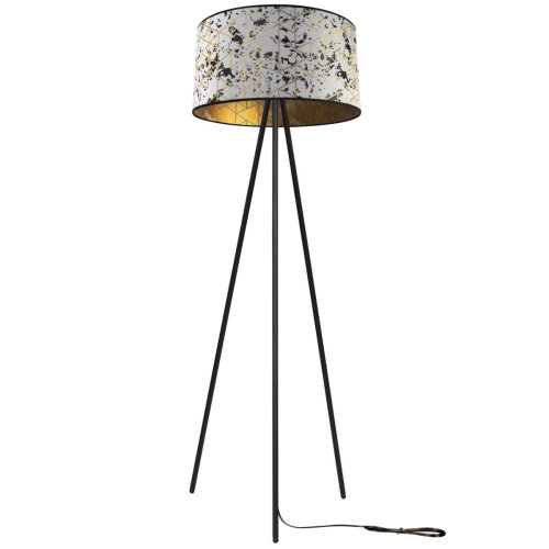 Nowoczesna Lampa Podłogowa na Metalowym Trójnogu z Abażurem WERONA