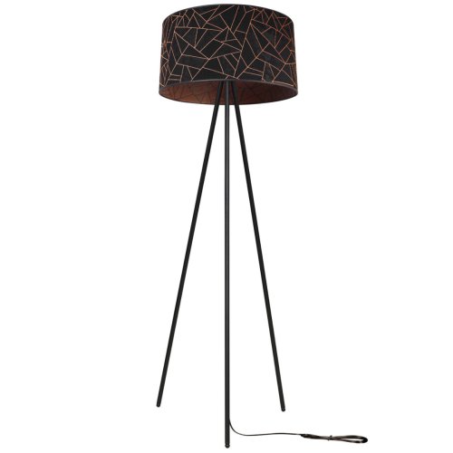 Nowoczesna Lampa Podłogowa na Metalowym Trójnogu z Abażurem WERONA