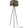 Lampa Podłogowa Stylowa na Trójnogu z Metalu Abażurem WERONA Lampa Podłogowa Stylowa na Trójnogu z Metalu Abażurem WERONA
