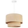 Lampa Wisząca Żyrandol z Abażurem Podwójnym JUTA Eko Styl Lampa Wisząca Żyrandol z Abażurem Podwójnym JUTA Eko Styl