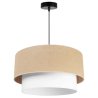Lampa Sufitowa w Stylu Eko z Abażurem Typu Tort JUTA Podwójny Lampa Sufitowa w Stylu Eko z Abażurem Typu Tort JUTA Podwójny