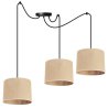 Elegancka Lampa Wisząca typu Pająk z Abażurami SPIDER JUTA 20 cm Elegancka Lampa Wisząca typu Pająk z Abażurami SPIDER JUTA 20 cm