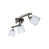 Lampa żyrandol z elementami chrom 3-płomienna plafon Lampa żyrandol z elementami chrom 3-płomienna plafon