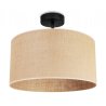 Nowoczesna Lampa Sufitowa Plafon z Abażurem Juta 40 cm Nowoczesna Lampa Sufitowa Plafon z Abażurem Juta 40 cm