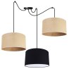 Nowoczesna Lampa Żyrandol z Abażurami SPIDER JUTA MATERO