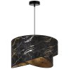 Nowoczesna Lampa Wisząca z Abażurem Asymetrycznym Marmur Złoto Nowoczesna Lampa Wisząca z Abażurem Asymetrycznym Marmur Złoto