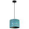 Nowoczesna Lampa Zwis Z Abażurem w Abstrakcyjny Wzór WERONA Nowoczesna Lampa Zwis Z Abażurem w Abstrakcyjny Wzór WERONA