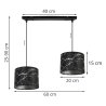 Lampa Wisząca Na Listwie WERONA Wymiary
