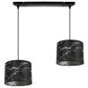 Stylowa Lampa Wisząca Na Listwie WERONA wzór Marmur