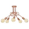 Oryginalna Lampa Loft 5-punktowa Edison Miedziana Oryginalna Lampa Loft 5-punktowa Edison Miedziana