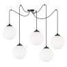 Stylowa Lampa Wisząca Sufitowa FLORENCE o Regulacji Typu Pająk Małe Kule LED Stylowa Lampa Wisząca Sufitowa FLORENCE o Regulacji Typu Pająk Małe Kule LED