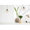 Aranżacja Pomieszczenia Oświetlonego Stylowymi Lampami Sufitowymi TIMBER z Drewnianym Kloszem Kula Aranżacja Pomieszczenia Oświetlonego Stylowymi Lampami Sufitowymi TIMBER z Drewnianym Kloszem Kula