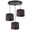 Wisząca Lampa na Podsufitce WERONA z Miedzianym Wzorem Wisząca Lampa na Podsufitce WERONA z Miedzianym Wzorem